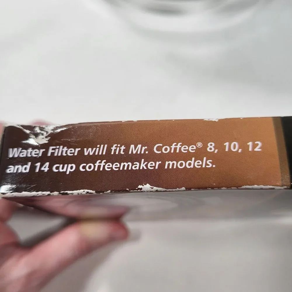 Mr. Coffee 12 Cup Replacement Coffee Pot Carafe Glass Black Top‎ & Water Filter